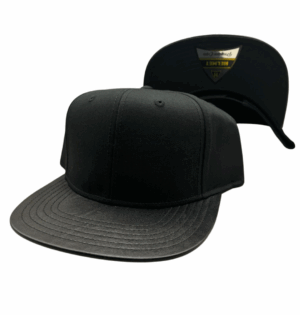 Helmet 6 Panel Negro Vicera Tipo Piel