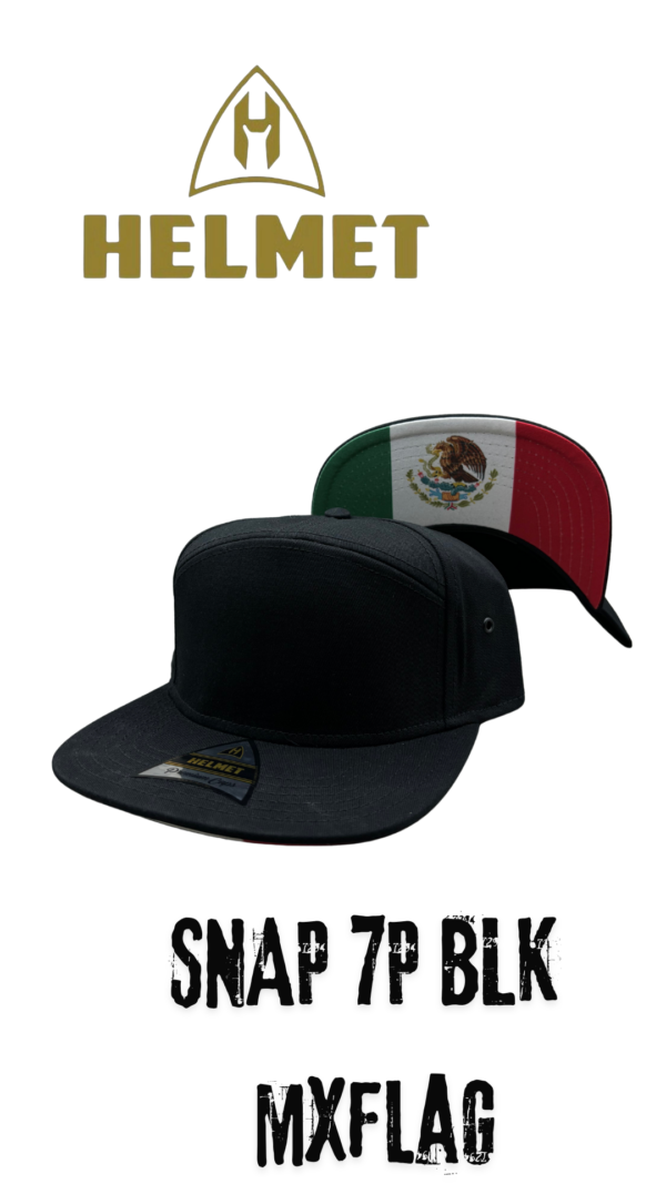 Helmet Mexico 7 Panel Negro