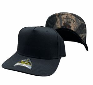 Helmet 5 Panel Negro semicurva undervisor joker