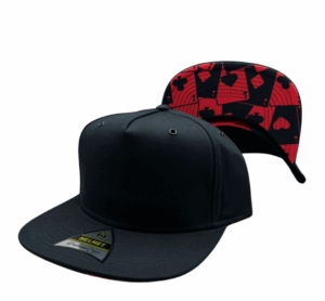 Helmet 5 Panel Negro Playing Cards