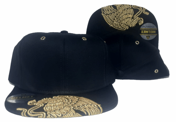 Helmet 6 Panel Negro Aguila - Image 2