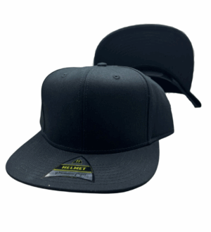 Helmet 6 Panel Negro Algodon Normal