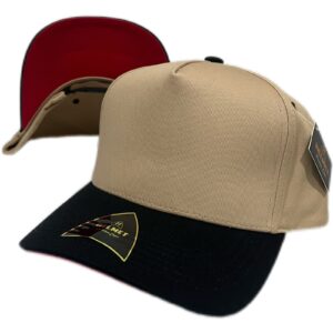 Helmet Snap 5P Curved Beige-Negro UND Rojo