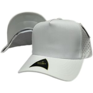 Helmet Snap 5P Curved Laser Blanco