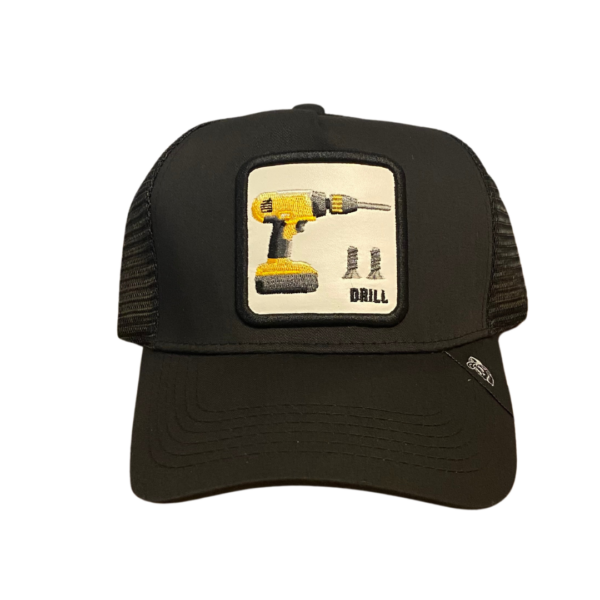 Gorra 5 Panel Malla Curva DRILL