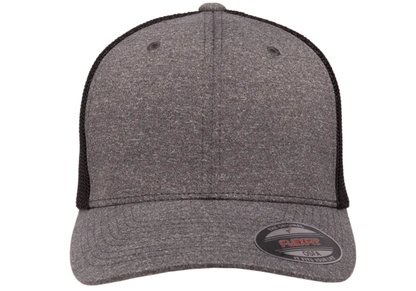 Flexfit 6311 Jaspe Oscuro/Negro - Image 2