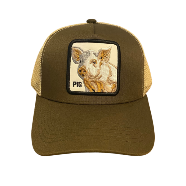 Gorra 5 Panel Malla Curva PIG