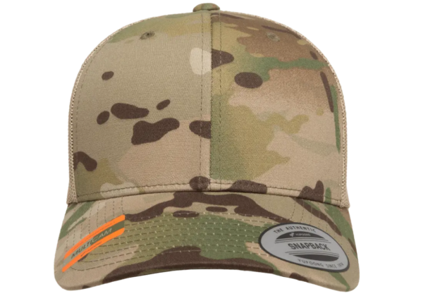 Yupoong 6606 Multicam Khaki - Image 2