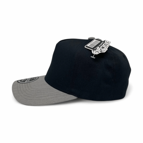 5 Panel Basic Curva Negro con gris - Image 2