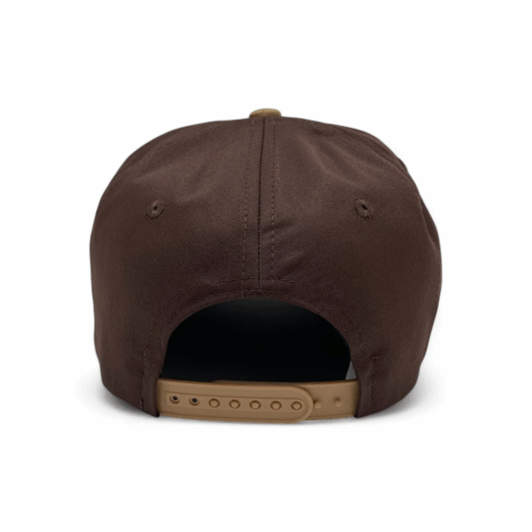 5 Panel Basic Curva Cafe con Khaki - Image 4