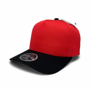 5 Panel Basic Curva Rojo con negro