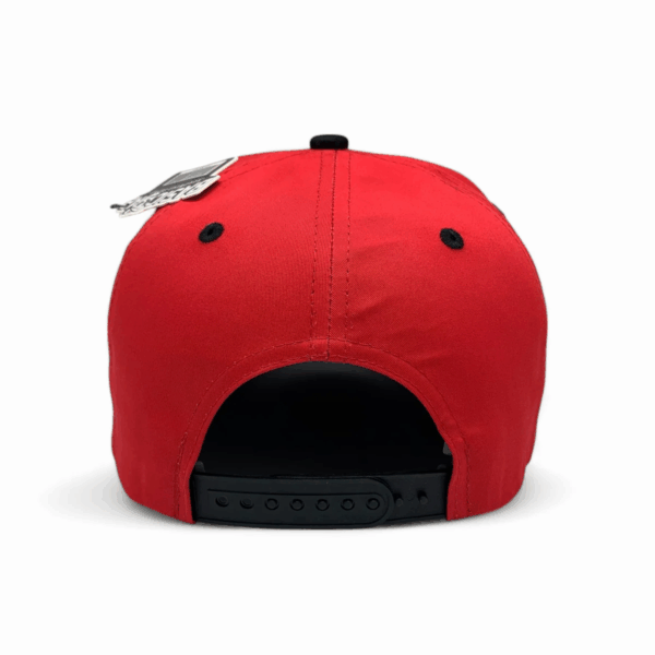 5 Panel Basic Curva Rojo con negro - Image 3