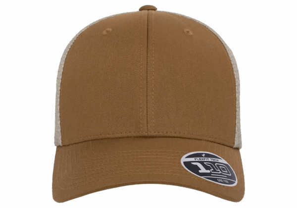 Flexfit 110 Malla Caramelo con Khaki - Image 2