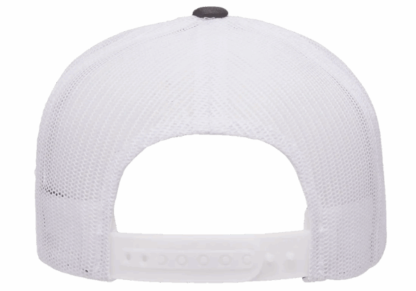 Yupoong 6506 Carbon/Blanco - Image 3