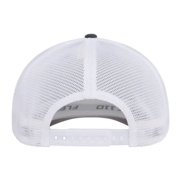 Flexfit 110 Malla Carbon con Blanco - Image 3
