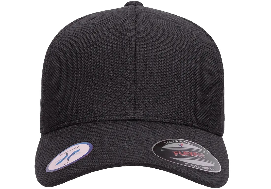 Flexfit 6577 Cool and Dry Negro Unitalla - Image 2