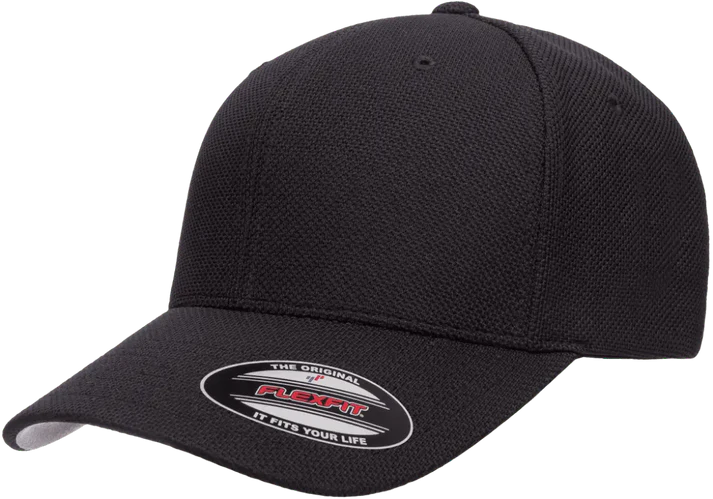 Flexfit 6577 Cool and Dry Negro Unitalla