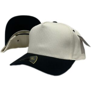 Helmet Snap 5P Curved Natural-Negro