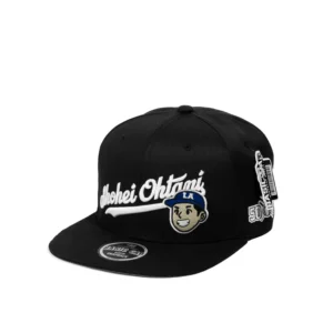 6 Panel Basic Plana Ohtani Negro