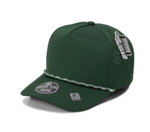 5 Panel Basic Laser Curva Verde Con Cordon 5036