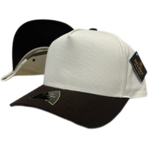 Helmet Snap 5P Curved Natural con Cafe