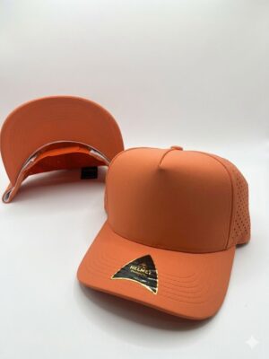 Helmet Snap 5P Curved Laser Naranja