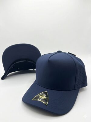 Helmet Snap 5P Curved Laser Marino