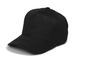 5 Panel Basic Gamuza Curva Negra Rojo Abajo 5004