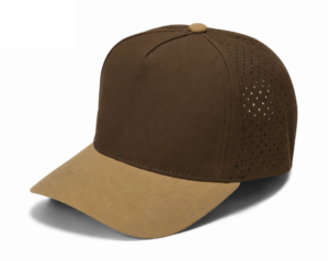 5 Panel Basic Laser Curva Café con Khaki 5010